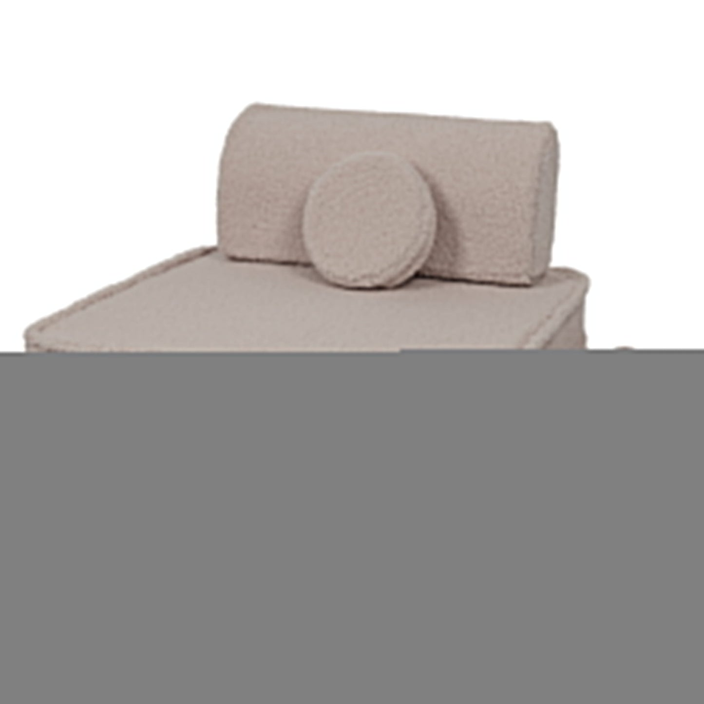 Large Modular Sofa for Kids - Premium Bearly, Light Grey